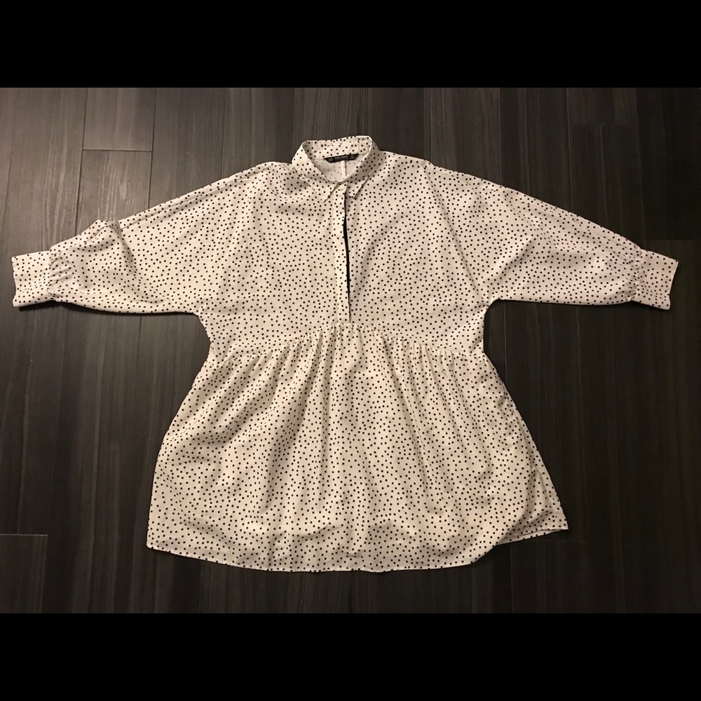 Zara Trapeze Shirt/Mini Dress